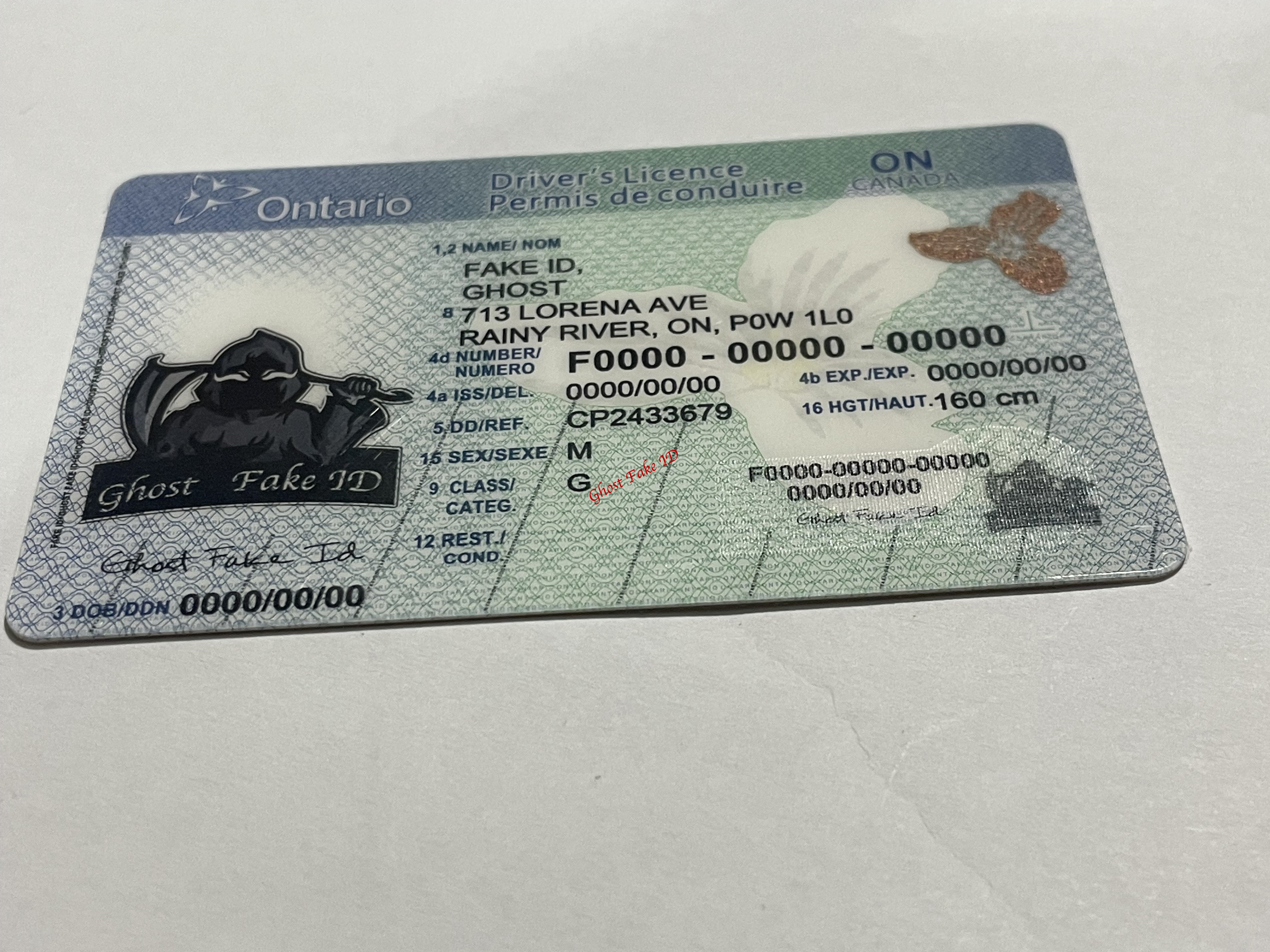 Canada - Scanable fake id