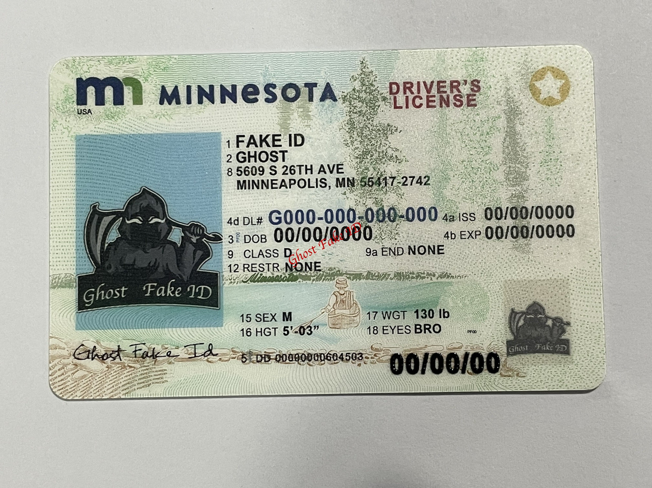 Minnesota - Scanable fake id